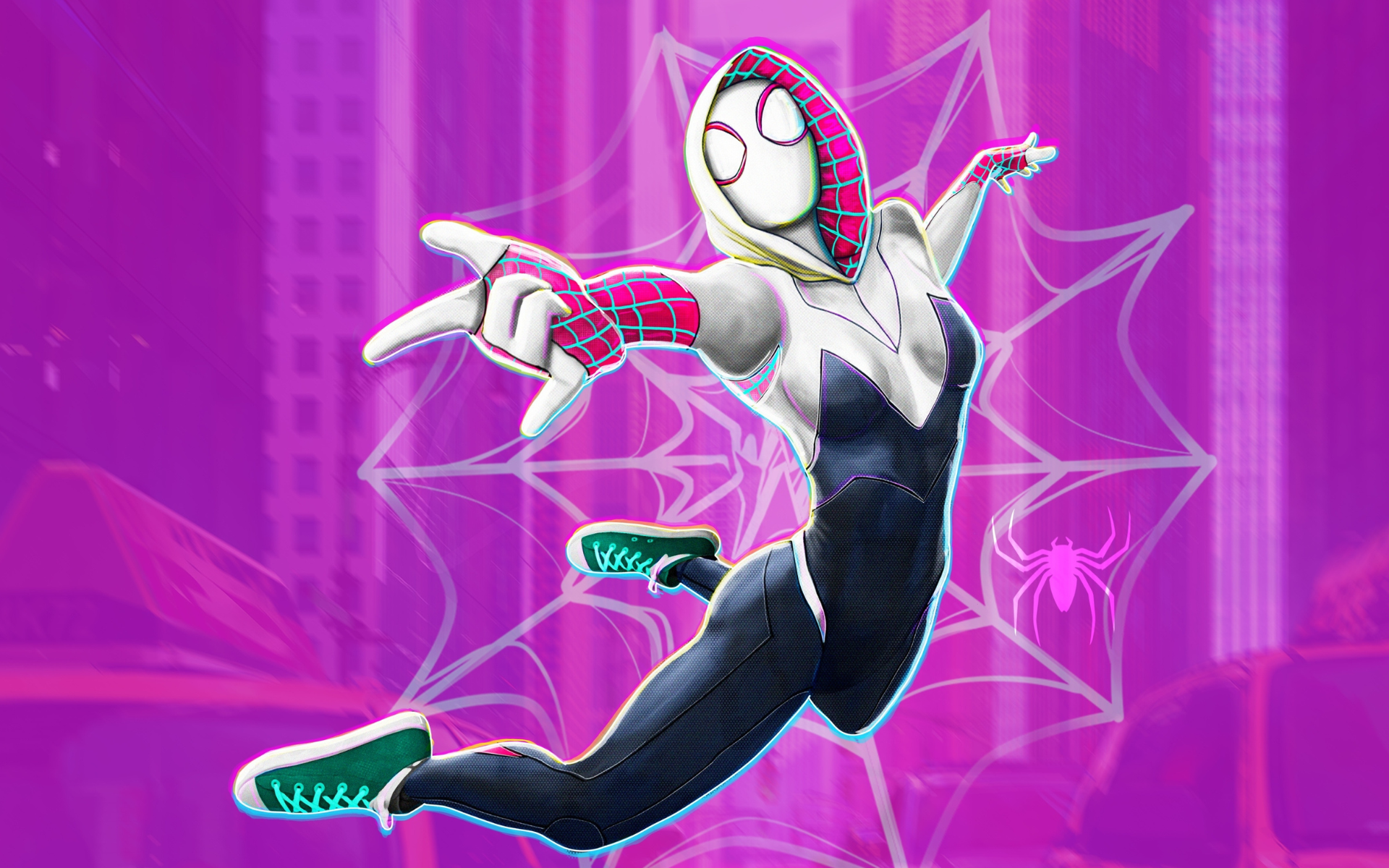 Personagem Spider Gwen